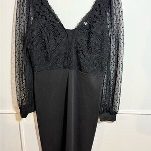 2x Lace Grace Karin Black Midi Dress -Cocktail, Party, Evening Wear